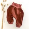kurze HoseKnickerbocker Baby Kinder Sommerhose aus atmungsaktivem Leinen